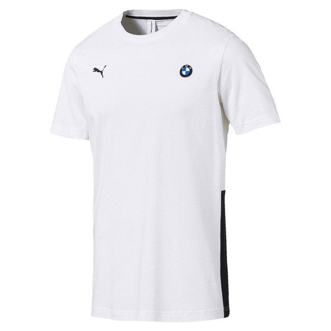 PUMA-男性BMW系列Life短袖T恤-白色-歐規