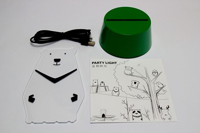Xcellent PARTY LIGHT 派對時光動物燈- 台灣黑熊