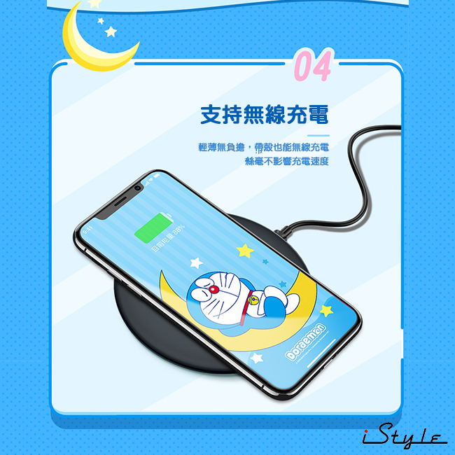 iStyle iPhoneX/XS 5.8 吋 哆啦A夢鏡面手機殼