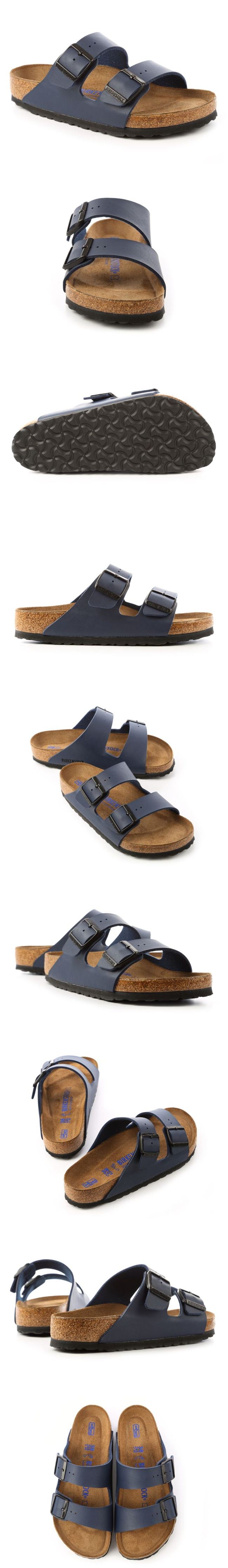 勃肯BIRKENSTOCK 051061。ARIZONA亞利桑那 經典二條拖鞋(藍)