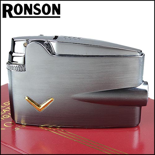 RONSON Varaflame MINI系列-瓦斯打火機-緞黑款