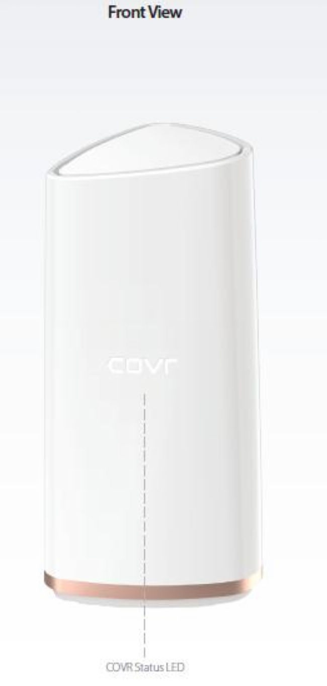 D-Link 友訊 COVR-2202 Mesh 三頻全覆蓋家用Wi-Fi系統路由器分享器