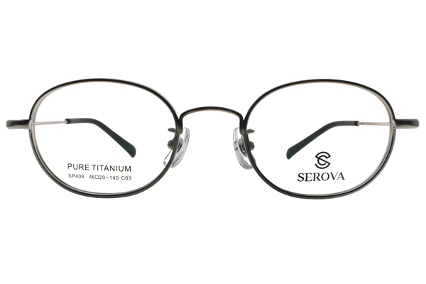 SEROVA 眼鏡 時尚流行經典/槍 #SP408 C03