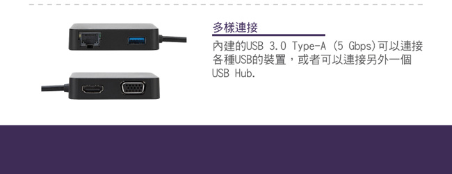 Targus USB-C 旅行擴充埠 DOCK411AP