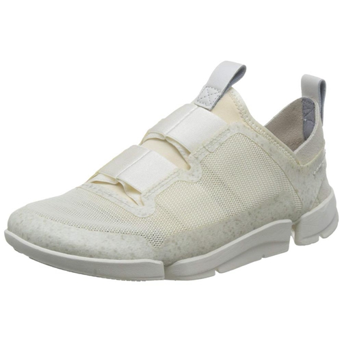 Clarks Tri Swirl 女 休閒鞋 米白