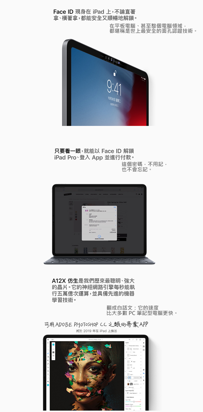 全新Apple iPad Pro 11吋 Wi-Fi 64GB