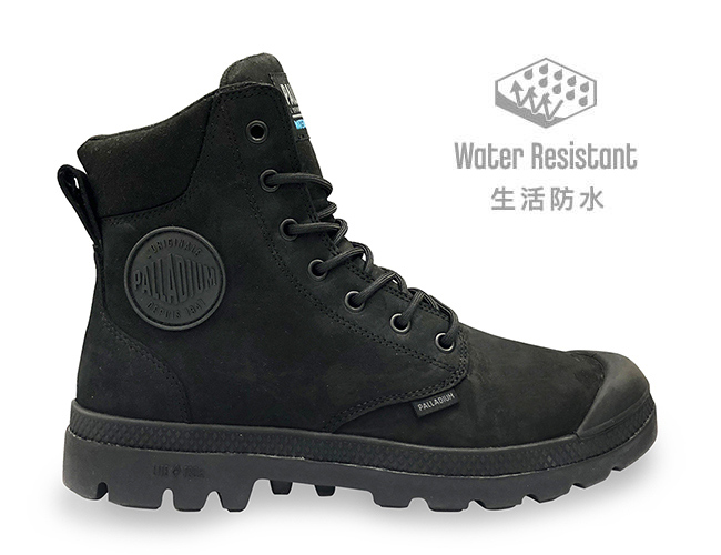 Palladium Pampa Cuff Lite+ WP防水靴-男-黑