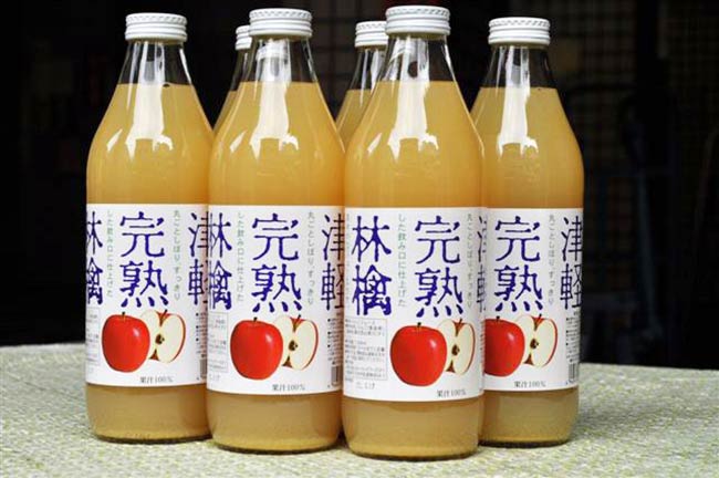 阿成水果 日本青森100%蘋果汁(1000cc*6瓶)