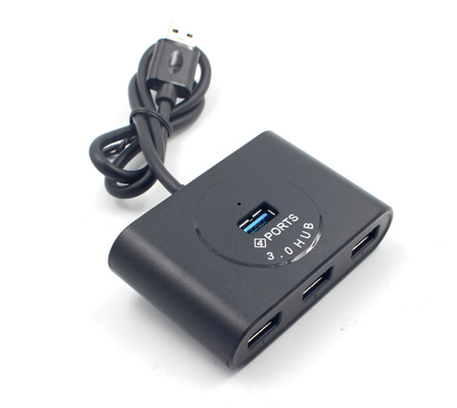 MAX+ 4 Port USB3.0 HUB集線器(黑)