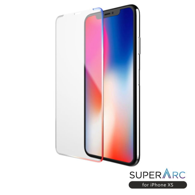 SUPER ARC iPhone專用 2.5D大導角9H強化玻璃保護膜