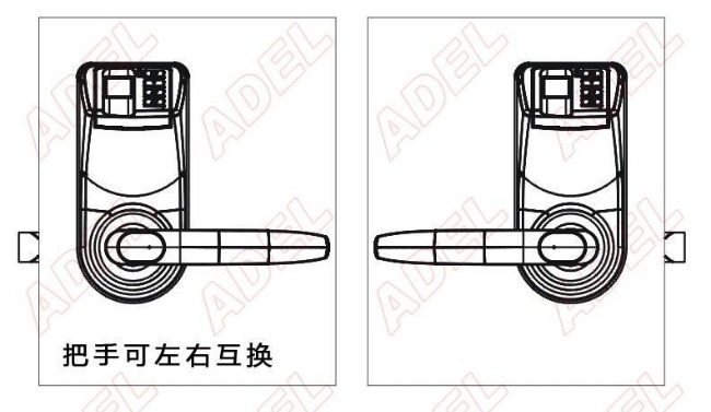 3398指紋鎖 愛迪爾電子鎖（亮金）指紋密碼鎖 美國銷售第一 感應鎖 智能鎖 (不含安裝)