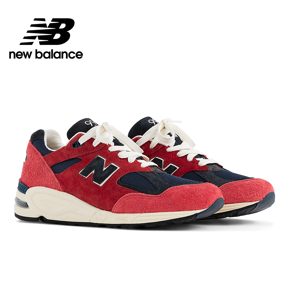 [New Balance]美製復古鞋_中性_紅黑藍_M990AD2-D楦| 休閒鞋