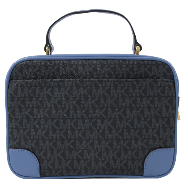 MICHAEL KORS TRAVEL 寬背帶兩用相機包(藍)