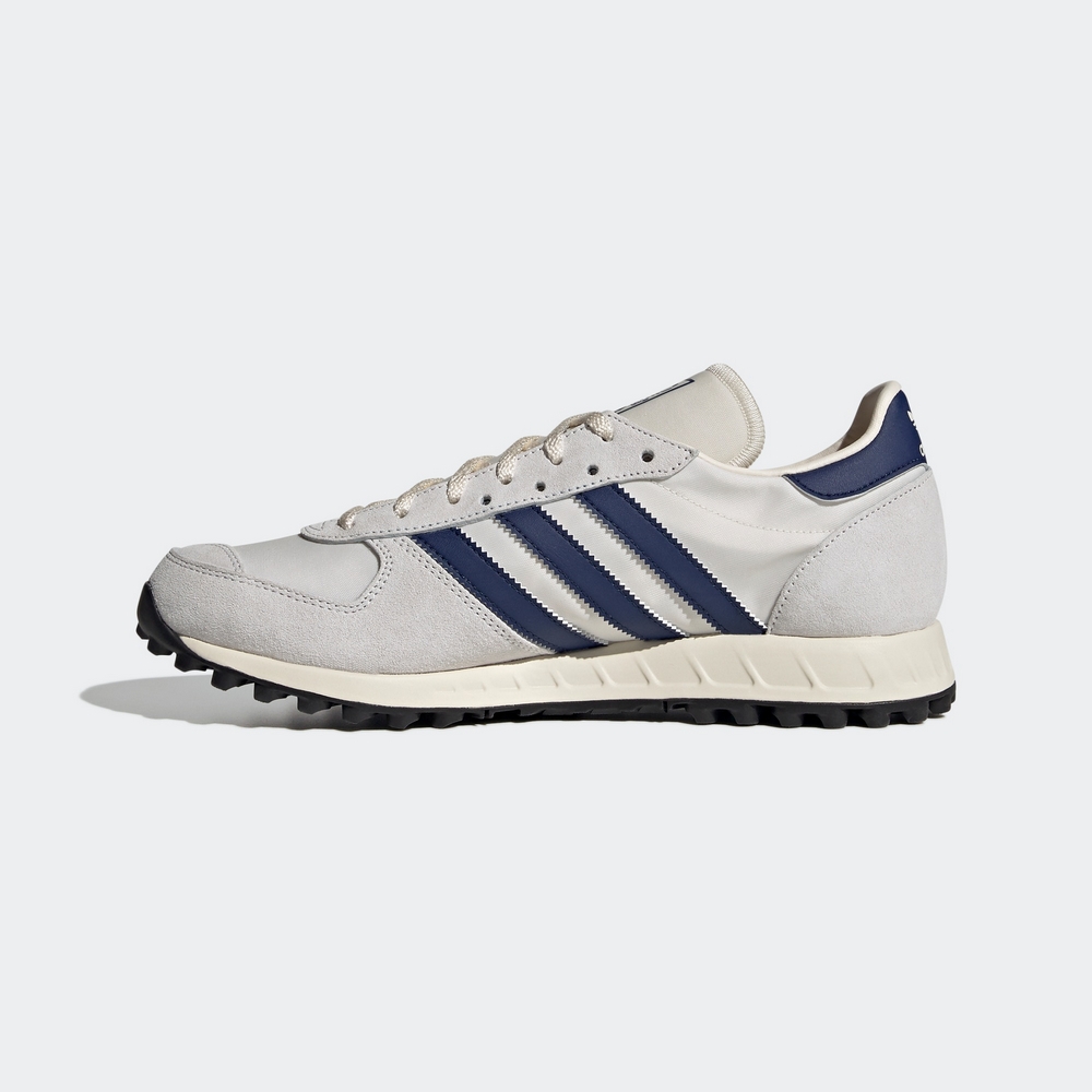 【adidas】TRX Vintage 男女 休閒鞋 運動 經典 復古 麂皮 穿搭 灰白 藍 FY3650