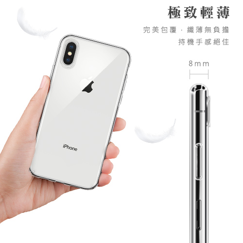 Samsung Galaxy A8 2018年版 晶透輕薄硬式手機殼