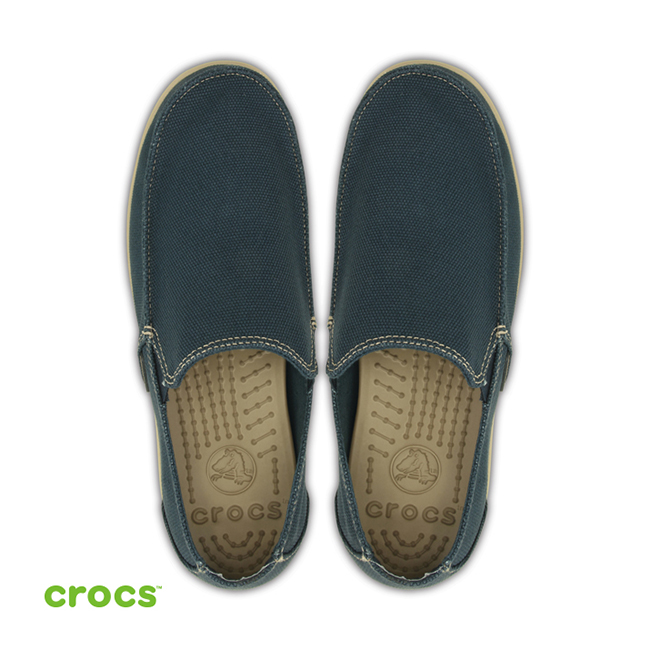 Crocs 卡駱馳 (男鞋) 聖克魯茲簡約樂福鞋 202972-4BM