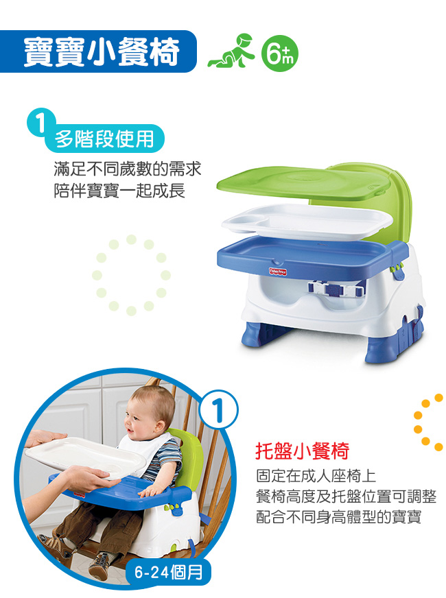 奇哥 Fisher-Price 費雪 寶寶小餐椅