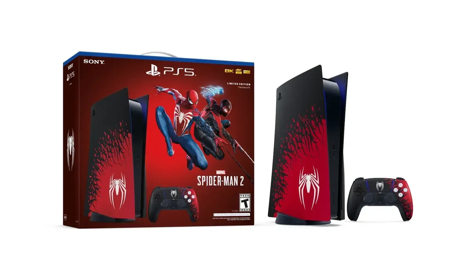 SONY PS5《蜘蛛人Marvel's Spider-Man 2》同梱主機+