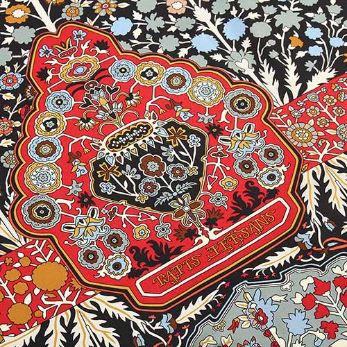 HERMES Tapis Persans 真絲披肩方型大絲巾圍巾-多色