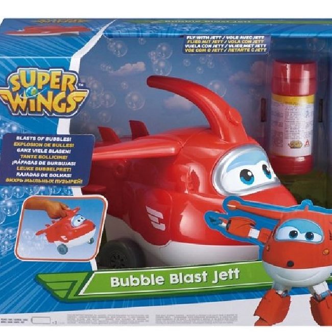 超級飛俠 Super Wings 電動泡泡機 杰特 AL36819 公司貨