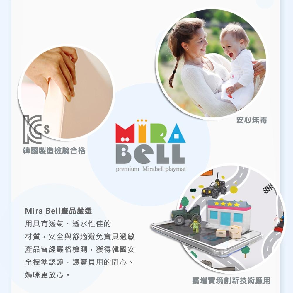 【Caring】韓國原廠 MIRABELL 摺疊軟墊 四折地墊