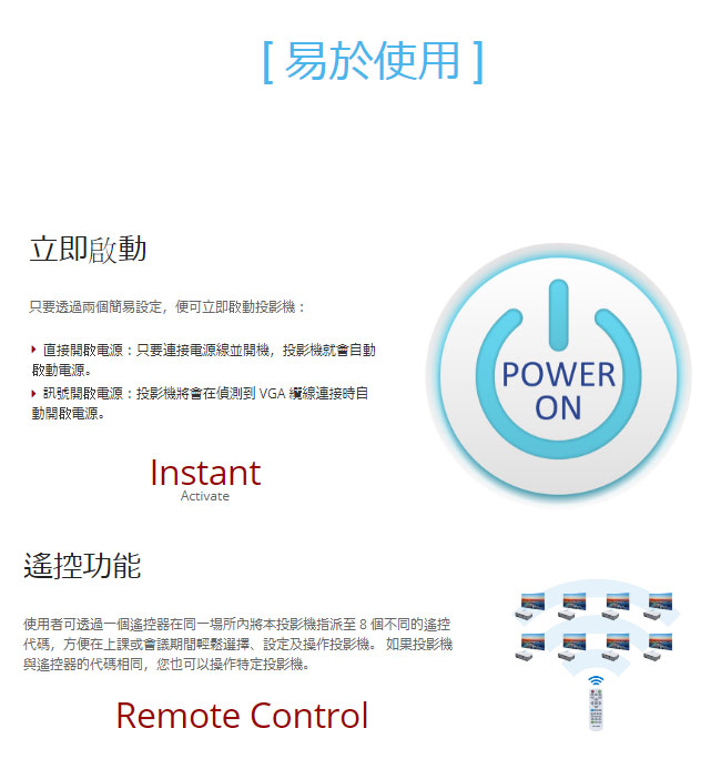 ViewSonic PA503W WXGA HDMI商用教育投影機(3600高流明)