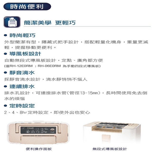 CHIMEI奇美 6-10坪清淨機M0600T + 6L除濕機RH-06E0R