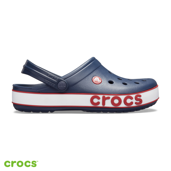 Crocs 卡駱馳 (中性鞋) 經典側邊logo卡駱班 206021-4CC