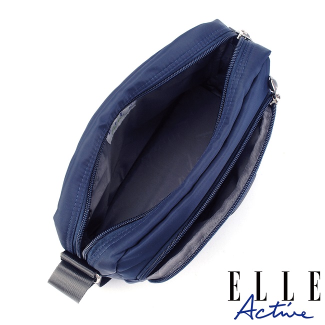 ELLE Active 優雅隨行系列-側背包/斜背包-小-深藍色