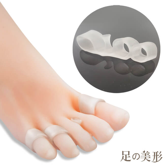 足的美形 日式美腿5趾分趾固定器(2雙)