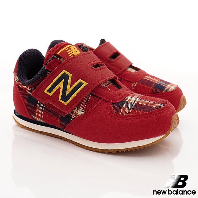 NewBalance 220格紋運動款 RCI紅色(小童段)