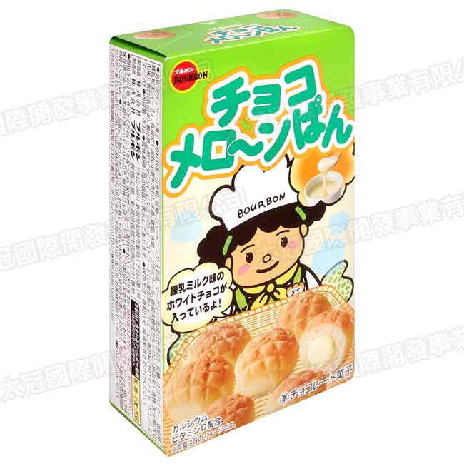 Bourbon北日本 波蘿麵包餅乾(43g)