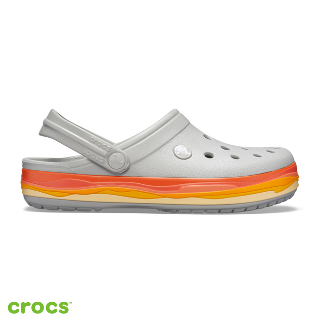 Crocs 卡駱馳 (中性鞋)波浪紋卡駱班 205573-0ES