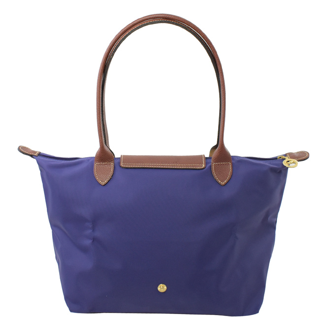 LONGCHAMP Le Pliage Nylon尼龍長把手提包(紫/S)