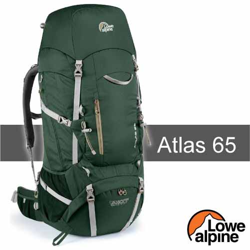 英國 LOWE ALPINE 新款 Atlas 65 輕量登山健行背包_鱷魚綠