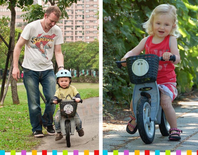 【FirstBike】德國設計 寓教於樂-兒童滑步車/學步車(越野紅)