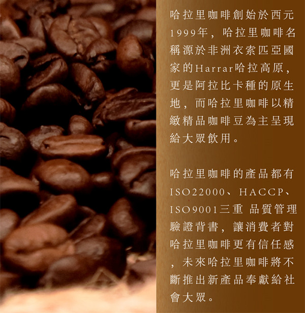 哈拉里咖啡 黃金曼巴風味濾掛式咖啡(10包/盒，共兩盒)