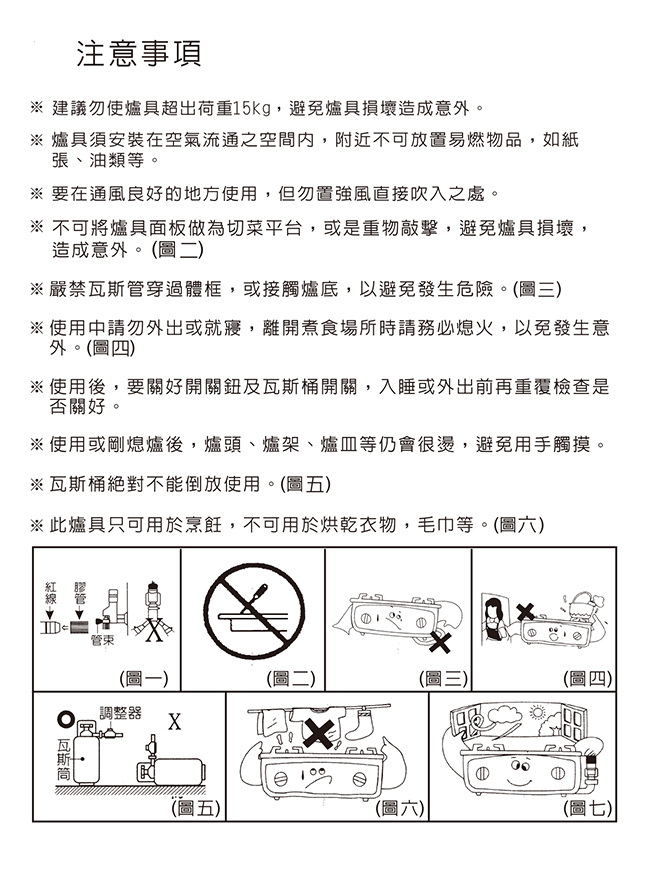 莊頭北 TOPAX 兩環全銅爐頭崁入爐 TG-7301BS(桶裝瓦斯)