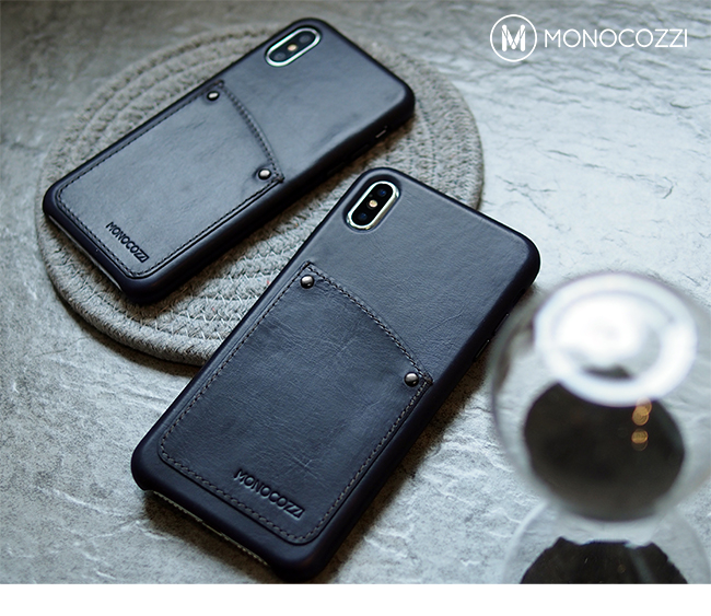 MONOCOZZI EXQUISITE iPhone XS Max 復古真皮保護殼
