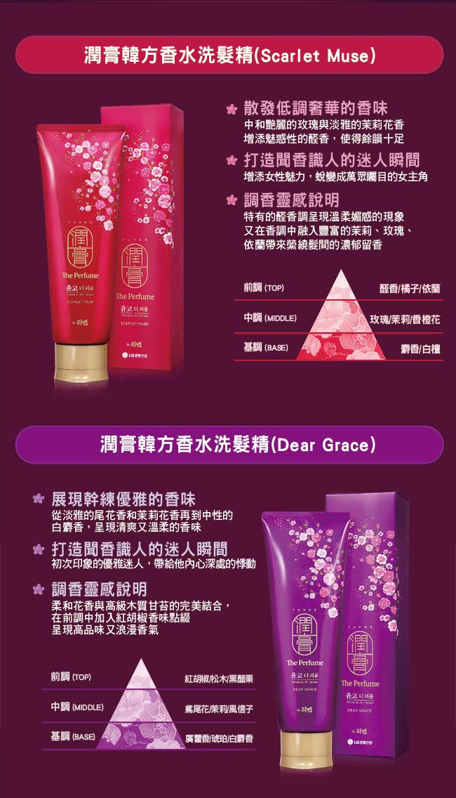 (即期品)ReEn 潤膏韓方香水洗髮精-紫(250ml)