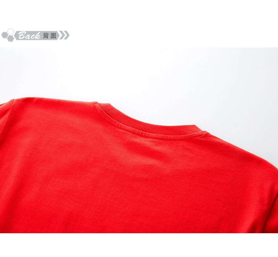 FILA #LINEA ITALIA 短袖圓領T恤-紅 1TET-5402-RD