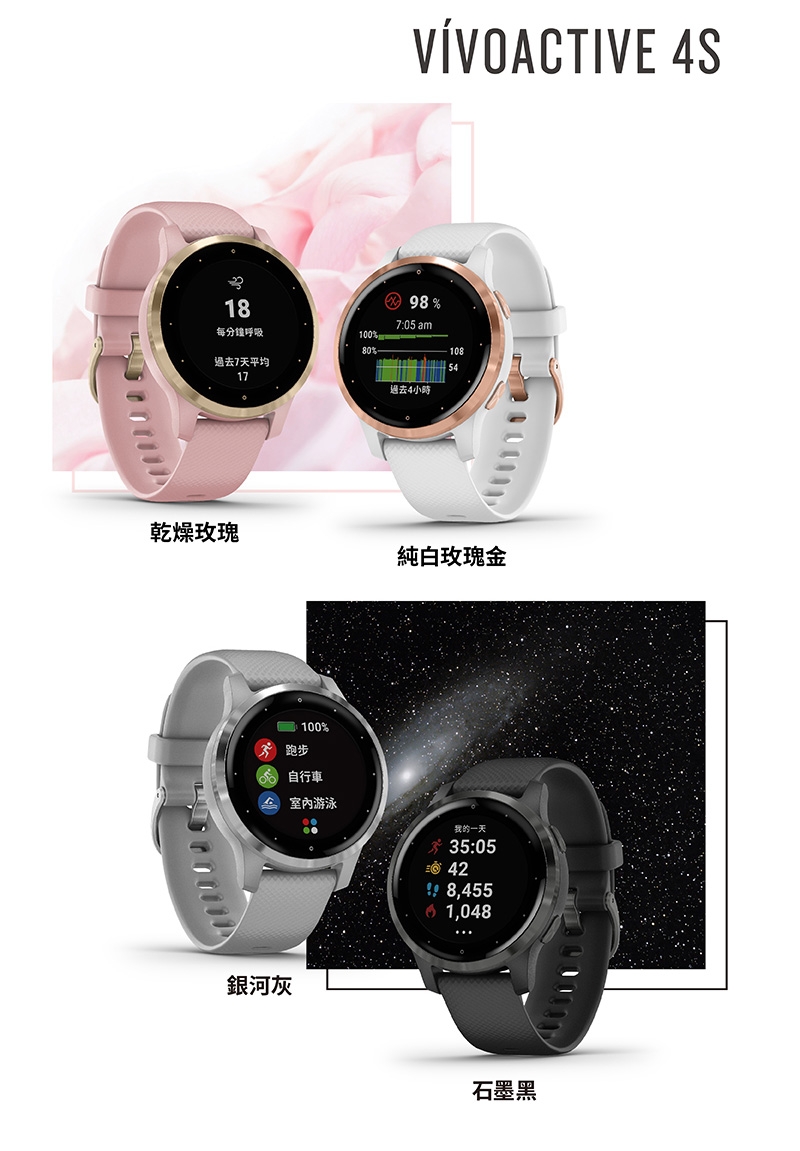 GARMIN vivoactive 4 GPS 智慧腕錶