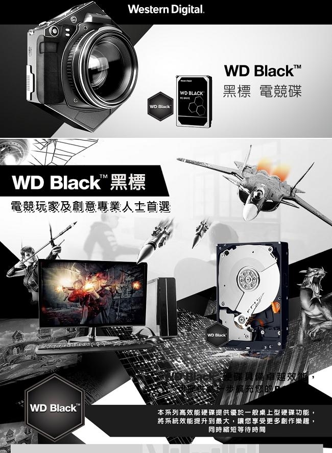 WD6003FZBX 黑標 6TB 3.5吋SATA硬碟
