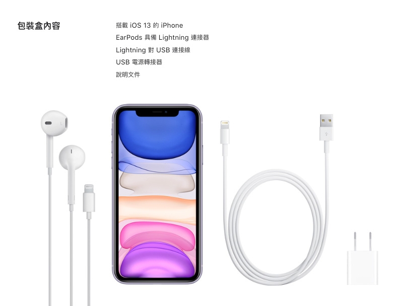 Apple iPhone 11 128G 6.1吋智慧型手機-黑色