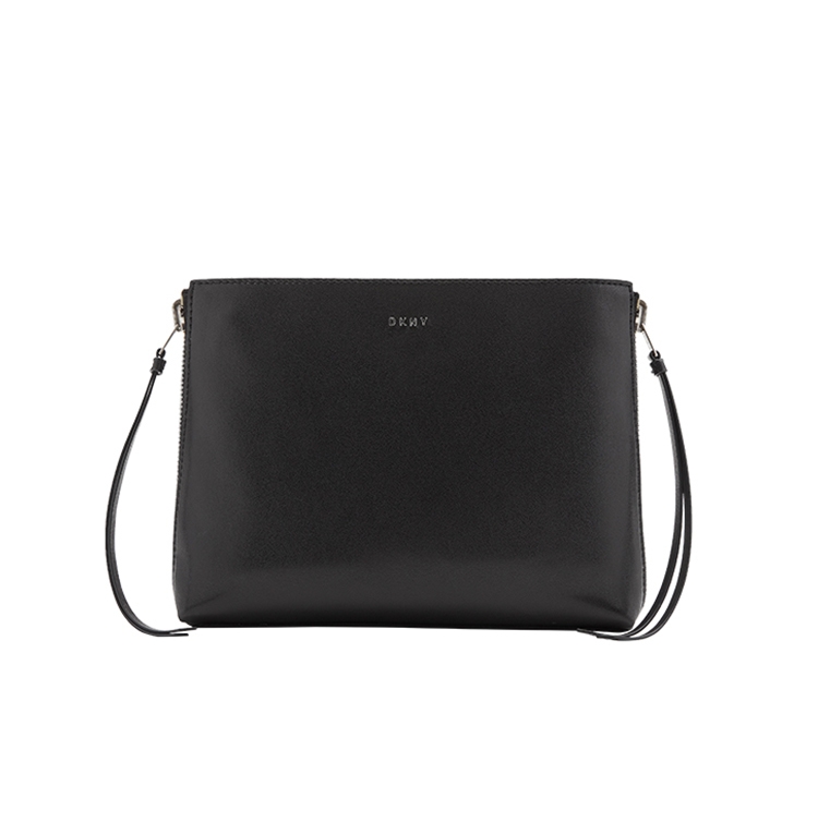 DKNY 真皮信封斜背方包 黑 DKNY 真皮信封斜背方包 黑