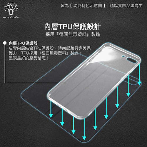 Metal-Slim Realme XT 荔枝壓紋隱藏磁扣TPU站立皮套