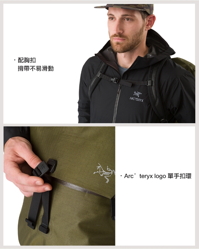 Arcteryx 始祖鳥 Granville 20L 多功能背包 黑