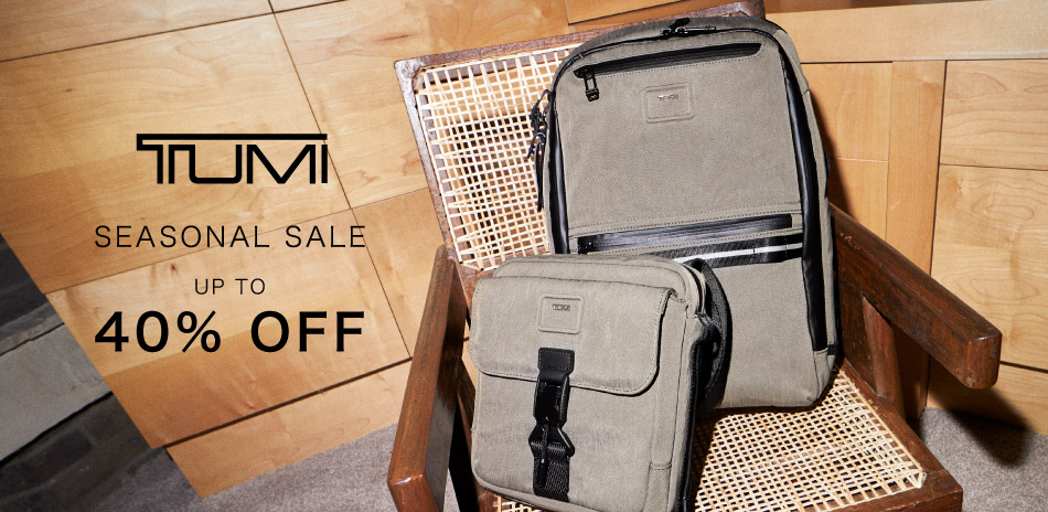 TUMI Seasonal Sale全館6折起