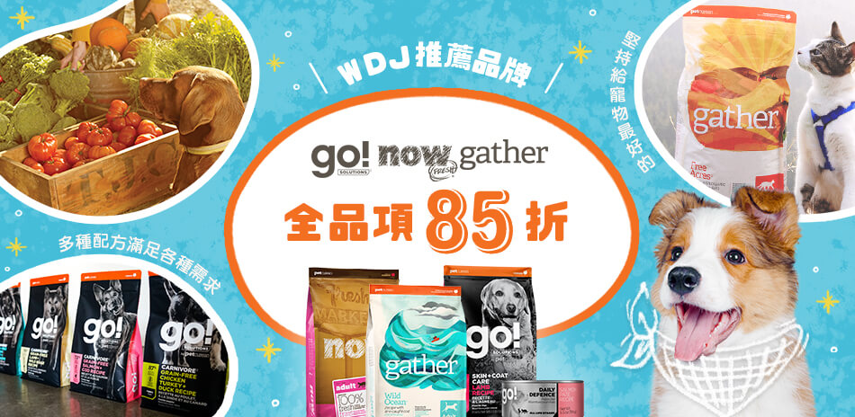 85折!go!、now飼料罐頭