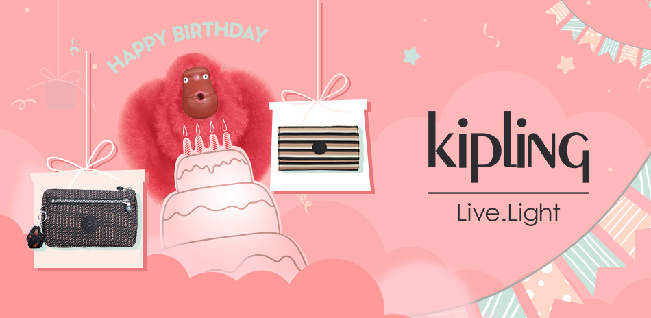 Kipling 生日慶1027起